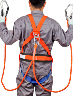 高空作業安全帶上的金屬配件有什么作用